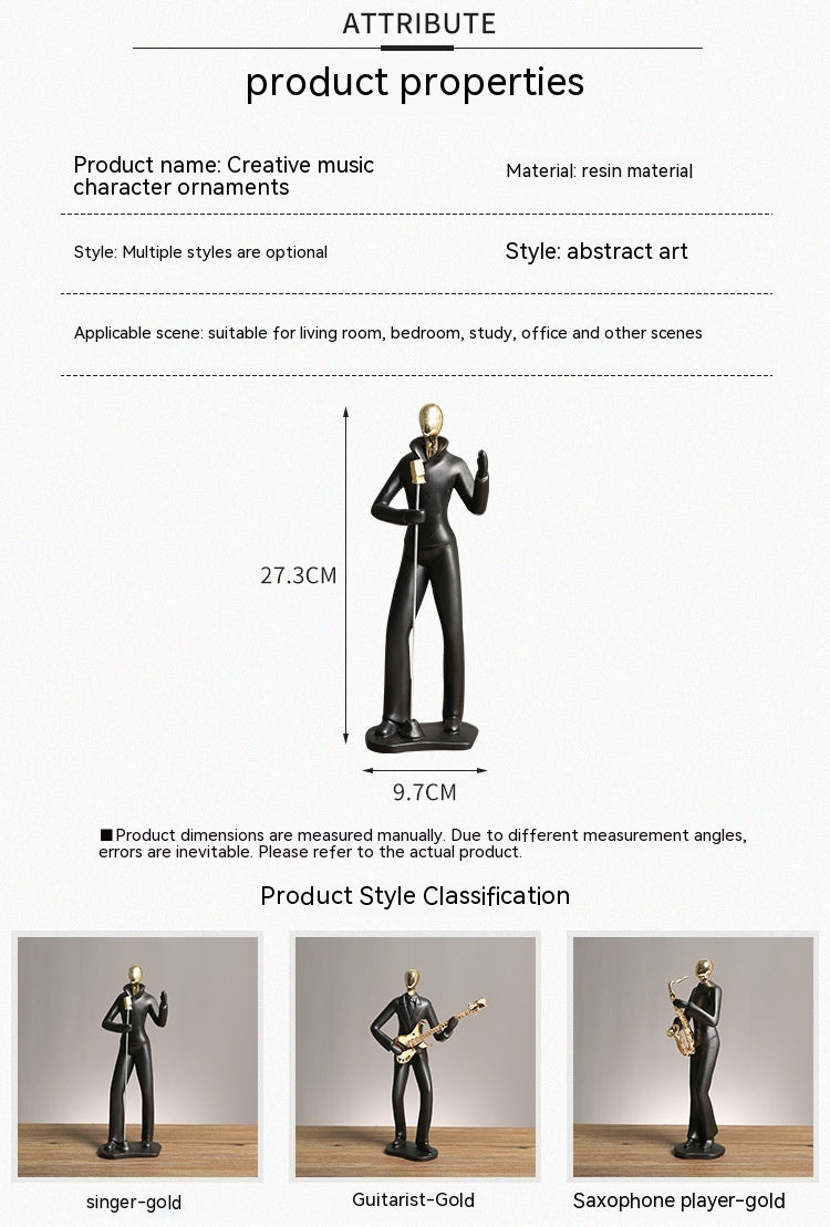 Simple Band Character Ornaments