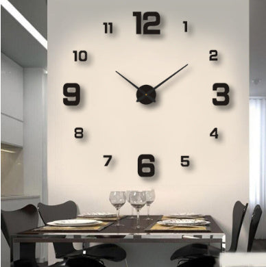 Acrylic Mute Large DIY Wall Clock